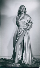 Actress Hélène Bellanger in Evening Dress, 1949, Vintage Silver Print Vintage s picture