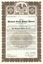 Pleasant Grove School District - $1,000 Bond - General Bonds picture
