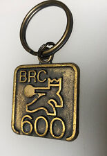 Vintage Brunswick BRC 600 Bowling Bowl Alley Ball Keychain Key Ring Chain Fob picture