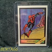 1987 Marvel Universe Series 1 🔥 Spiderman Red Suit #58 Rookie Card  picture