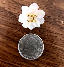 DESIGNER LARGE FLOWER BUTTON 25 MM 1 PC, COMBINED SHIPPING IS AVAILABLE picture