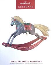 Hallmark 2022 Rocking Horse Memories series #3 Christmas Ornament picture