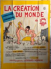 Poster Cinema Film The Creation Of World of Jean Effel 47 3/16x63in picture