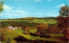 West Nyack New York Green Pastures Scenic Countryside Landscape Chrome Postcard picture