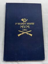 1903 Robert Cowdin FIRST REGIMENT INFANTRY MASSACHUSETTS MILITIA History Book picture
