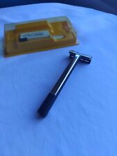 Beautiful Gillette Twinjector  SE Safety Razor Black and Silver Tone picture