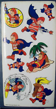 Sheet Of Bud Man Stickers - 1987 Anheuser-Busch Inc. picture