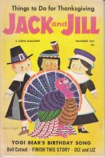 Jack And Jill (vol. 24) #1 VG; Curtis | low grade - November 1961 Yogi Bear's Bi picture