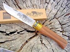 Antonini knives Italy Old Bear X Large ring lock knife Walnut 723 Boker ~ Opinel picture