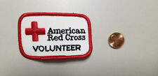 AMERICAN RED CROSS~UNUSUAL ITEM~~VINTAGE CLOTH RED CROSS PATCH~D +BONUS~SCARCE picture