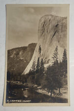 RPPC El Capitan Yosemite National Park California 1920s Post card picture