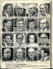 1974 Press Photo U.S. House Judiciary Committee members - now63814 picture