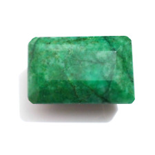 Amazing Brazilian Green Emerald Faceted Emerald Shape 110.10 Crt Loose Gemstone picture
