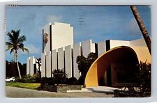 Boca Raton FL-Florida, University Bowl, Entertainment Bldg., Vintage Postcard picture