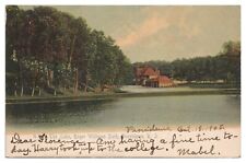 Providence Rhode Island Vintage Postcard c1905 Roger Williams Park The Lake picture