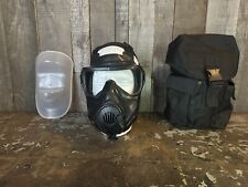 Avon C50 Large Gas Mask w/ Drop Leg Bag & Form M50 picture