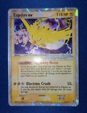 Pokemon FIRERED & LEAFGREEN - #116/112 Zapdos ex - ENG - Ultra Rare Holo picture