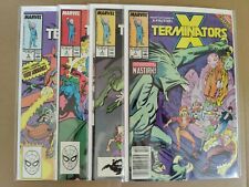 X-Terminators #1-4 1988 Marvel Comic Book Run INFERNO ARC picture