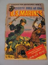 Monty Hall of the U.S. Marines #1 (1951) FR Toby Press detatched cover BIN-4297 picture