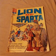 MOVIE CLASSIC LION OF SPARTA #1 Dell Comics 1962 silver age photo cover picture