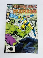 THE INCREDIBLE HULK AND WOLVERINE #1 MARVEL COMICS, REPRINTS HULK 180-181 1986 picture