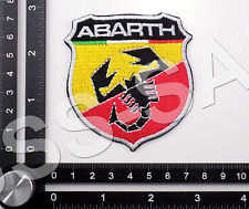 ABARTH EMBROIDERED PATCH IRON/SEW ON ~2-7/8