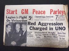 1946 JAN 30 NEW YORK JOURNAL AMERICAN - RED AGRESSION CHARGED IN UNO - NP 2307 picture