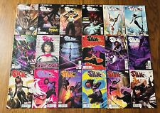 SILK NEAR COMPLETE SET Spans #1-19 MISSING #14 LOT OF 18 Marvel Vol 2 2016 2017 picture