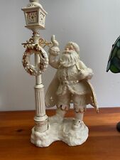 Lenox Santa Lighting Lampost Figure - Florentine & Pearl Collection picture