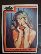1977 Topps Charlie's Angels A Rose is a Rose #114 Farrah-Fawcett Majors picture