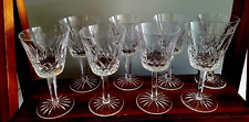 8 ~ Waterford Lismore Goblets picture