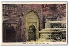 c1910's Tomb Of Shams Uddin Altamash Oldest Tomb In Delhi India Antique Postcard picture
