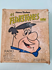 1972 Vintage Fred Flintstone Transistor Radio - Hanna Barbera Brazil picture