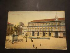 Cpa Italy, Napoli, Palazzo Reale, Old Postcard, Cartolina 1925 picture