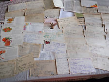 Vintage Estate Lot 230 HANDWRITTEN  CLIPPED RECIPES picture
