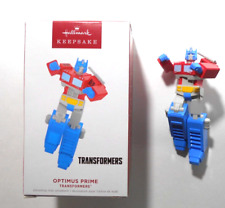 Transformers OPTIMUS PRIME Hallmark Hasbro Ornament 2022 with Box picture
