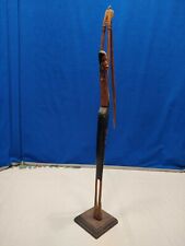 Vintage Art sculpture Of A Women And Large Stick picture