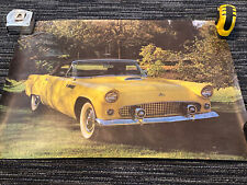Original C.1960s Thunderbird Car Dealership Showroom Advertising Poster picture