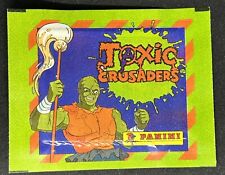 4 Pack Lot Vintage Toxic Crusaders Stickers 1991 Panini Avenger Mint From Box picture