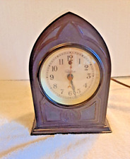 Vintage 1927 TELECHRON Bakelite Cathedral Electric Mantel Clock Modl M1 picture