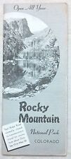 1956 Rocky Mountain National Park Colorado brochure Hallet Peak Cover b picture