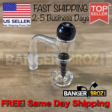 14mm Male 90 Degree Quartz Ash Catcher For Hookah Rig Water Bong Ships from 🇺🇸 picture