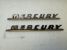 1930s~40s? Vintage Car MERCURY  Emblems Lot Of Two picture