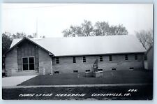 Centerville Iowa IA Postcard RPPC Photo Church Of Nazarene c1910's Antique picture