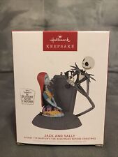 Hallmark Keepsake 2022 Jack and Sally Ornament  Nightmare Before Christmas picture