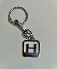 Vintage Hedgren Metal Luggage Keychain Key Ring Souvenir Purse dog Tag picture