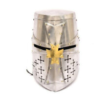 Special Edition Medieval Knight Special Templar Edition Warrior Armor Helmet picture