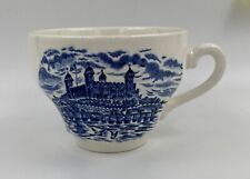 Wedgwood Royal Homes of Britain Blue Cup (s) Transferware picture