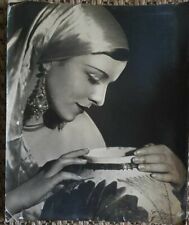 MONA MARIS SULTRY STYLISH POSE XXL by GAGGERI 1930s PORTRAIT ORIG PHOTO 457 picture