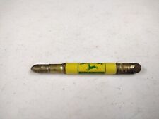 Vintage John Deere Augsberger Implement Hopedale, IL Advertising Bullet Pencil picture